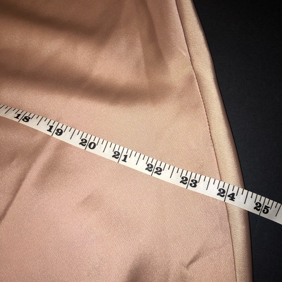 Banana Republic Long Length Maxi Skirt Size‎ 6 NEW champagne color - Picture 9 of 10